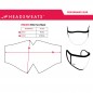 Mascarilla Headsweats 3616-9500 S Bikes