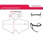 Mascarilla Headsweats 3616-9500 Swim Bike Run