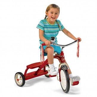 Triciclo Radio Flyer 433A Classic Red Dual Deck