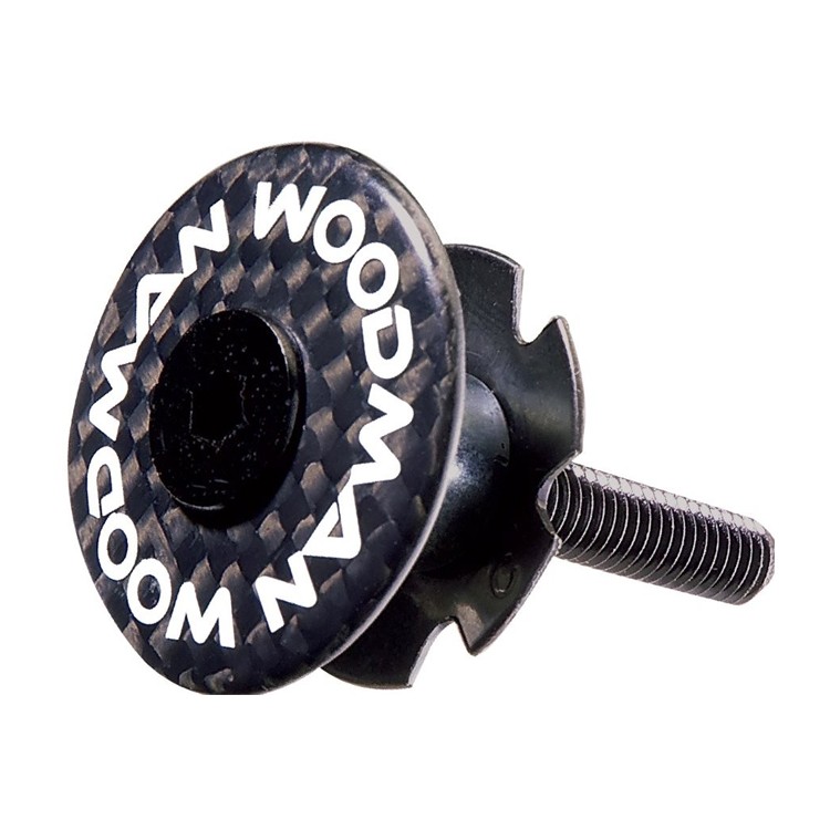 Tapa araña Woodman Carbon Cap 1-1/8"