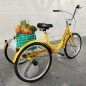 Triciclo 24" Para adultos Belda Amarillo