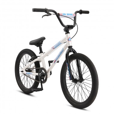 Bicicleta 20" BMX Infantil / SE Bikes Bronco White