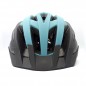 Casco MTB Belda S-306  / Celeste-negro