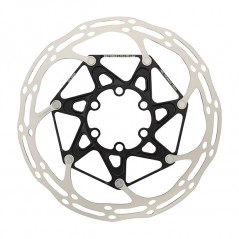 Rotor 160mm. Sram Centerline 2P Black ST Borde Redondeado