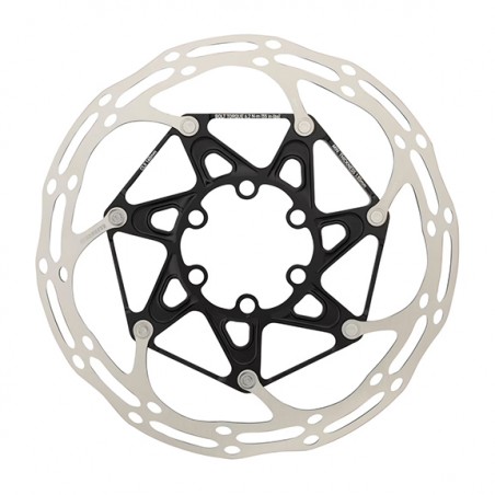 Rotor 160mm. Sram Centerline 2P Black ST Borde Redondeado
