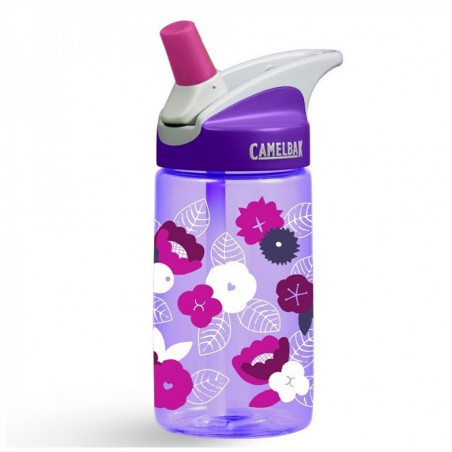 Botella Camelbak EDDY KIDS 0.4L (12oz) Purple Flowers