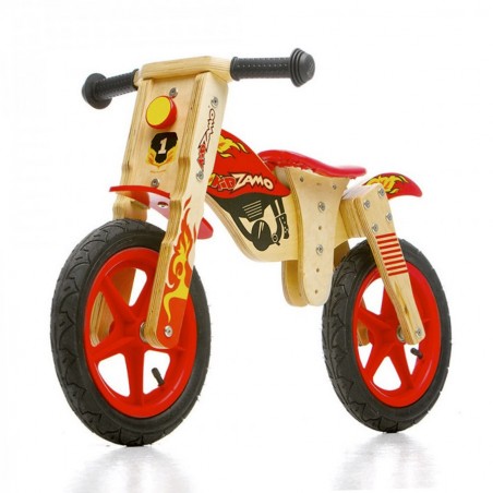 Kidzamo KZ-100 Red Flame, Bicicleta infantil Balance