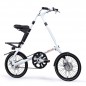 Strida Evo-18"  Bicicleta Plegable 3 vel. / Blanca