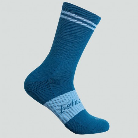 Calcetines Bellwether Victory Baltic Blue/Ice Grey