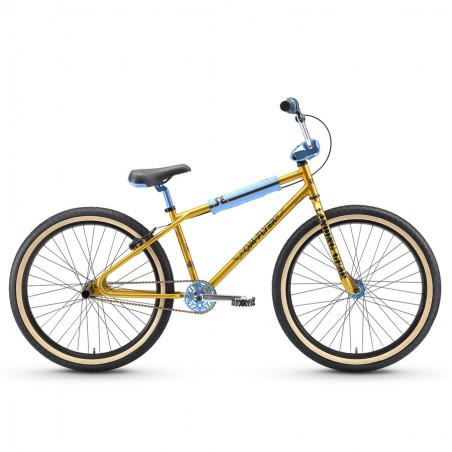 Bicicleta BMX Urbana 26" SE Bikes OM Flyer Gold