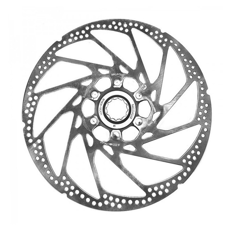 Rotor 203mm. Shimano RT62 Lock Ring