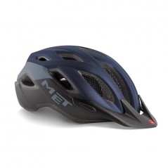 Casco Met Crossover CE Blue Black/Matt