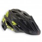 Casco MTB Met Parabellum Negro-Verde