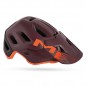 Casco MTB Met Roam Burgundy Orange