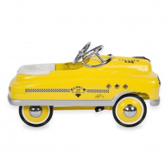 Auto a pedales metálico Airflow Collectibles Cornet Car Yellow Taxi