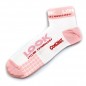 Look Socks Coolmax Blanco Rosado / Calcetines Ciclismo