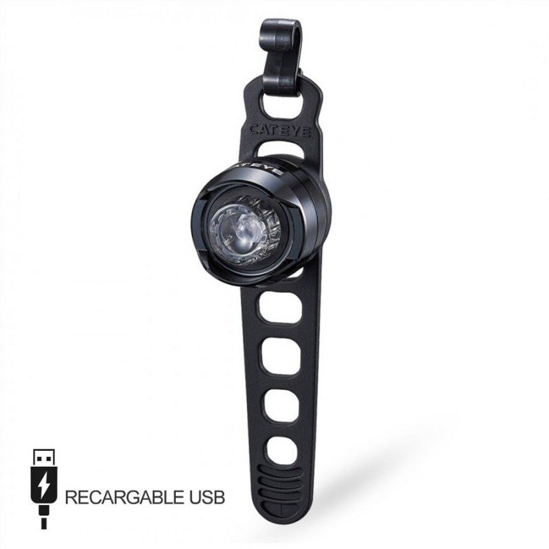 Luz Seguridad Cateye ORB Recargable | Delantera