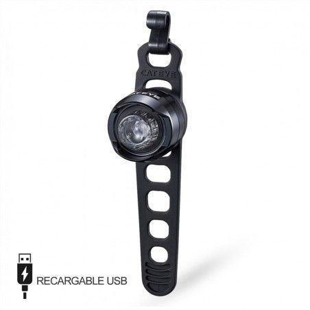 Luz Seguridad Cateye ORB Recargable | Delantera