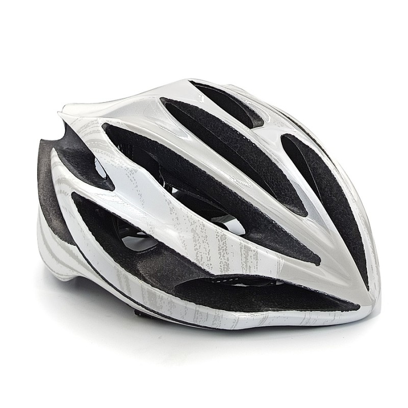 Casco Ruta Met Stradivarius UL M Gris-Blanco