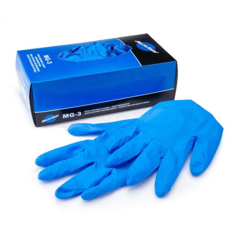 Guantes para mecánico de nitrilo Park Tool MG-3 (desechables)