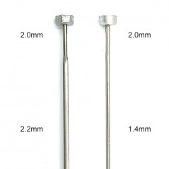 Set Rayos (par) 286 / 276mm. Shimano R550