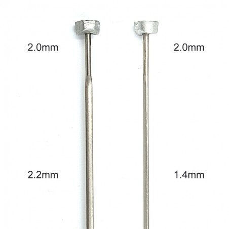 Set Rayos (par) 286 / 276mm. Shimano R550