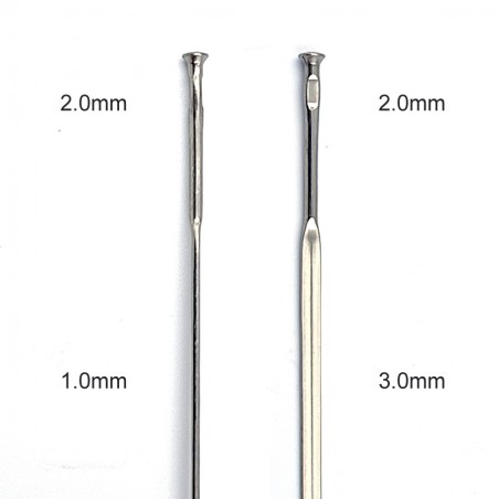 Set Rayos 282.5 mm. Mavic DEL/LOP