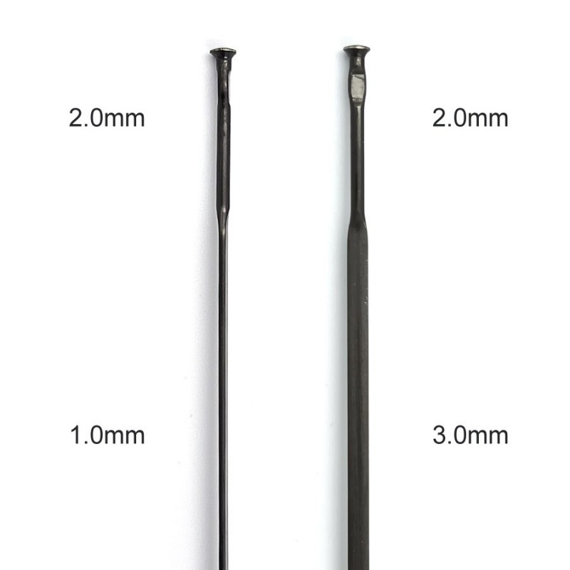 Set Rayos 305mm. Mavic LP AKS 08 Planos