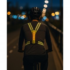 Reflectante Ciclismo Belda c/ luces Led