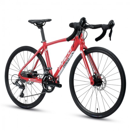Bicicleta Ruta Infantil 20" Paco Pro Disc 2x10 vel. Roja