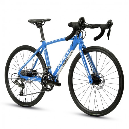 Bicicleta Ruta Infantil 20" Paco Pro Disc 2x10 vel. Azul