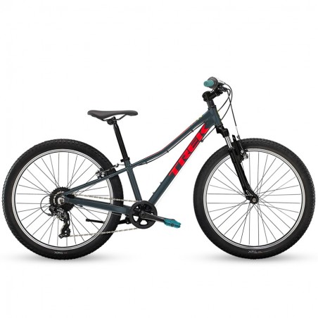 Bicicleta Infantil 24" Trek Precaliber Suspensión Azul