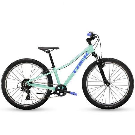 Bicicleta Infantil 24" Trek Precaliber Suspensión verde