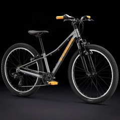Bicicleta Infantil 24" Trek Precaliber Suspensión Gris
