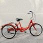 Triciclo 24" Para adultos Belda Rojo