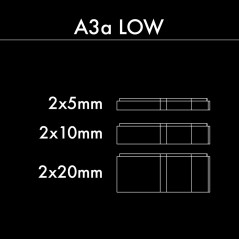 Elevador Profile Design A3A Low Riser Kits (TRI & UCI) 5/10/20/mm ACA3ALRSKT