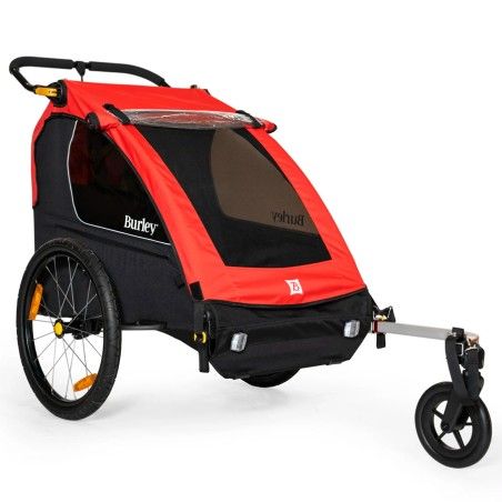 Trailer - Coche Burley HONEY BEE Doble Kids