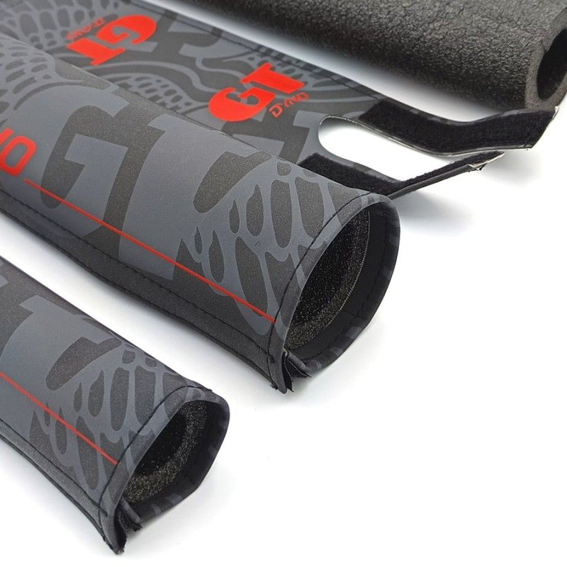 Protectores (pads) GT BMX Gris - Rojo