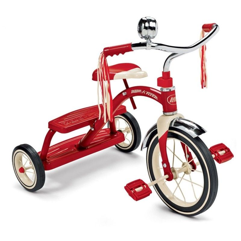 Triciclo Radio Flyer - Classic Red Dual Deck