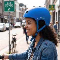 Casco Urbano Belda SK-597 Azul