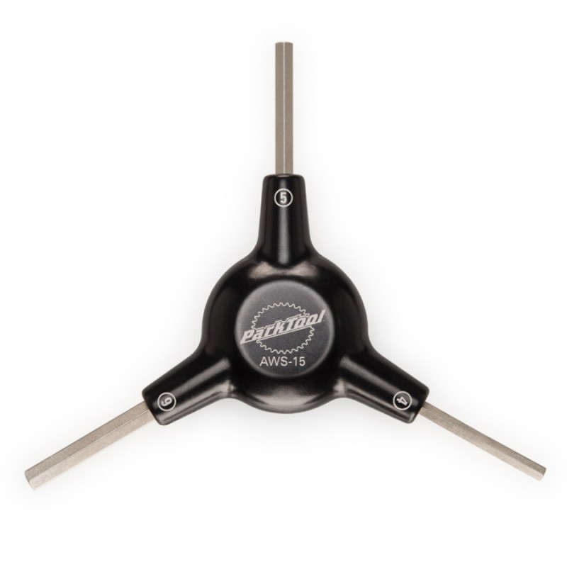 Llave hexagonal de 3 vías Park Tool AWS-15