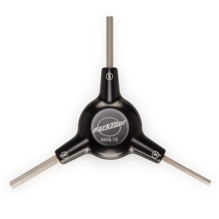 Llave hexagonal de 3 vías Park Tool AWS-15