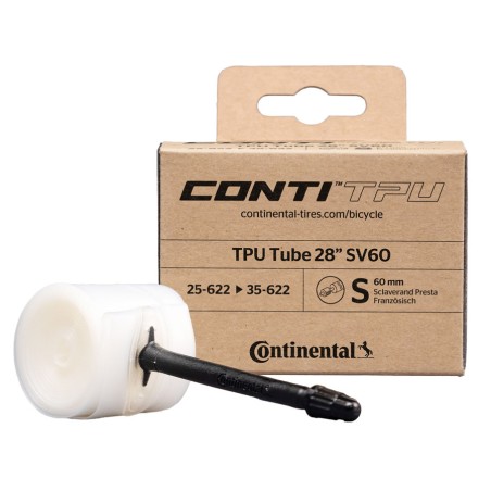 Cámara 28" Continental TPU S60mm Valv. Francesa