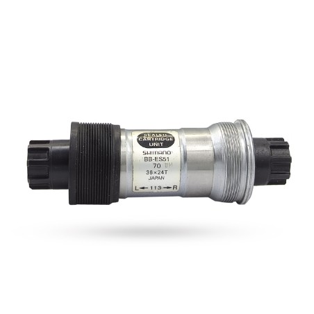 Eje de Motor  70x113mm. Shimano BB-ES51