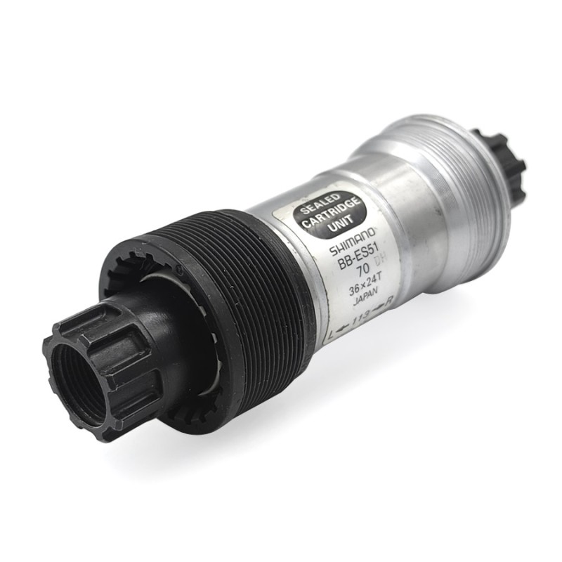 Eje de Motor  70x113mm. Shimano BB-ES51