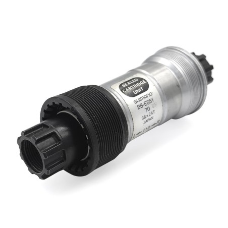 Eje de Motor  70x113mm. Shimano BB-ES51