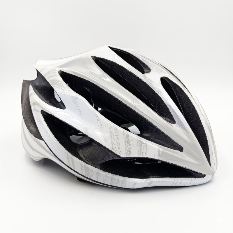 Casco Ruta Met Stradivarius UL M Gris-Blanco