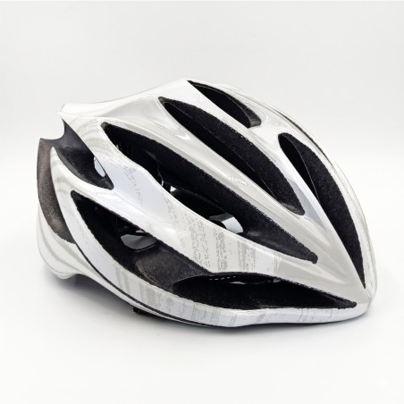 Casco Ruta Met Stradivarius UL M Gris-Blanco