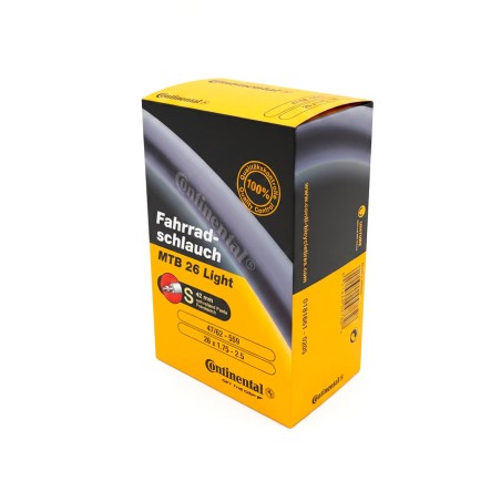 Cámara 26" x 1.75-2.5 Continental MTB Light