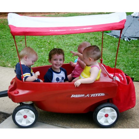 Carro Radio Flyer 3333 Triple Play Wagon Deluxe
